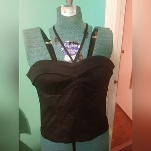 The Oblong Box Shop Vamp Top L